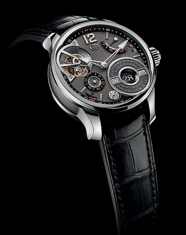 Greubel Forsey QP a Equation White gold Black Replica Watch